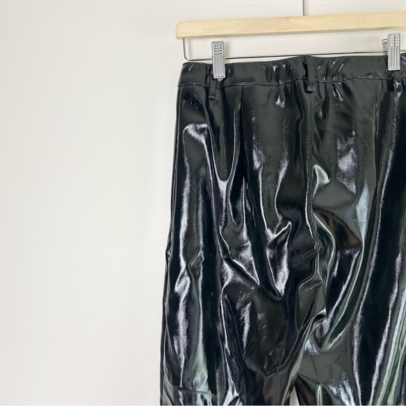 I.AM.GIA Nikole Black Faux Patent Leather Pant M - Picture 5 of 6